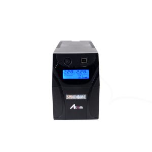 เครื่องสำรองไฟ SYNDOME Atom 800-LCD (800VA/320Watt)