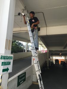 ติดตั้งกล้องวงจรปิด-รพ.เกษมราษฏร์