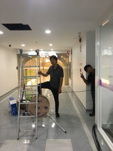 ติดตั้งกล้องวงจรปิด-รพ.เกษมราษฏร์