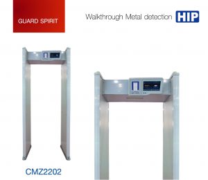 ประตูตรวจจับโลหะ Walkthrough,HIP,Model CMZ2202