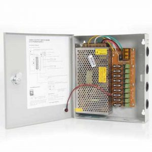 WKC067 CCTV Power Supply With Enc. 10Amp