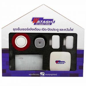 ชุดเซ็นเซอรตรวจจับ และ แจ้งเตือน การบุกรุก เปิด-ปิดประตู และควัน