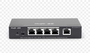 Ruijie switch รุ่น RG-ES205GC-P Reyee Cloud Managed Switch for IP surveillance