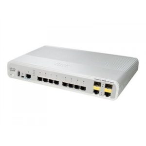 Cisco Catalyst รุ่น[WS-C3560C-8PC-S] 3560C Switch 8 FE PoE, 2 x Dual Uplink, IP Base