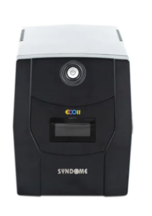 Syndome ECO II-1000-LCD เครื่องสำรองไฟฟ้า UPS Stabilizer ขนาด 1000VA 630WATT