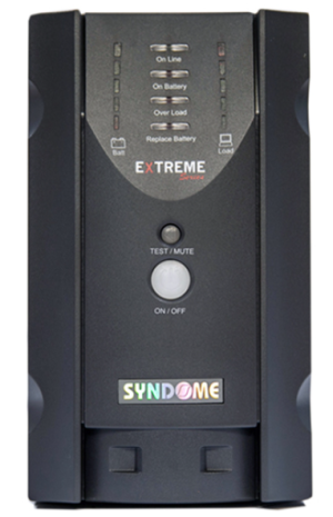 เครื่องสำรองไฟ Lineinteractive with Stabilizer รุ่น EXTREME‐1502‐900W (เปิด/ปิด เสียงแจ้งเตือนได้)